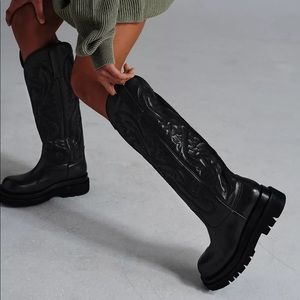 Free People x Jeffrey Campbell Space Cowgirl Boots